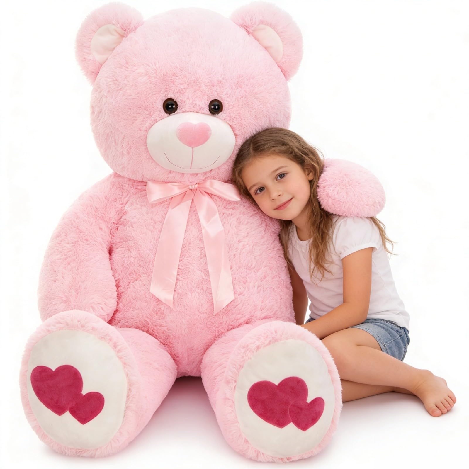 その他 teddybear 4 chil Amazon.com: Tezituor Giant Teddy Bear 4 Feet - Big Pink Stuffed