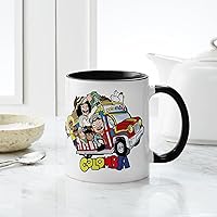 Vista 4 de CafePress Colombian Chiva Mug Taza de café de cerámica de 11 oz (11.0 fl oz)