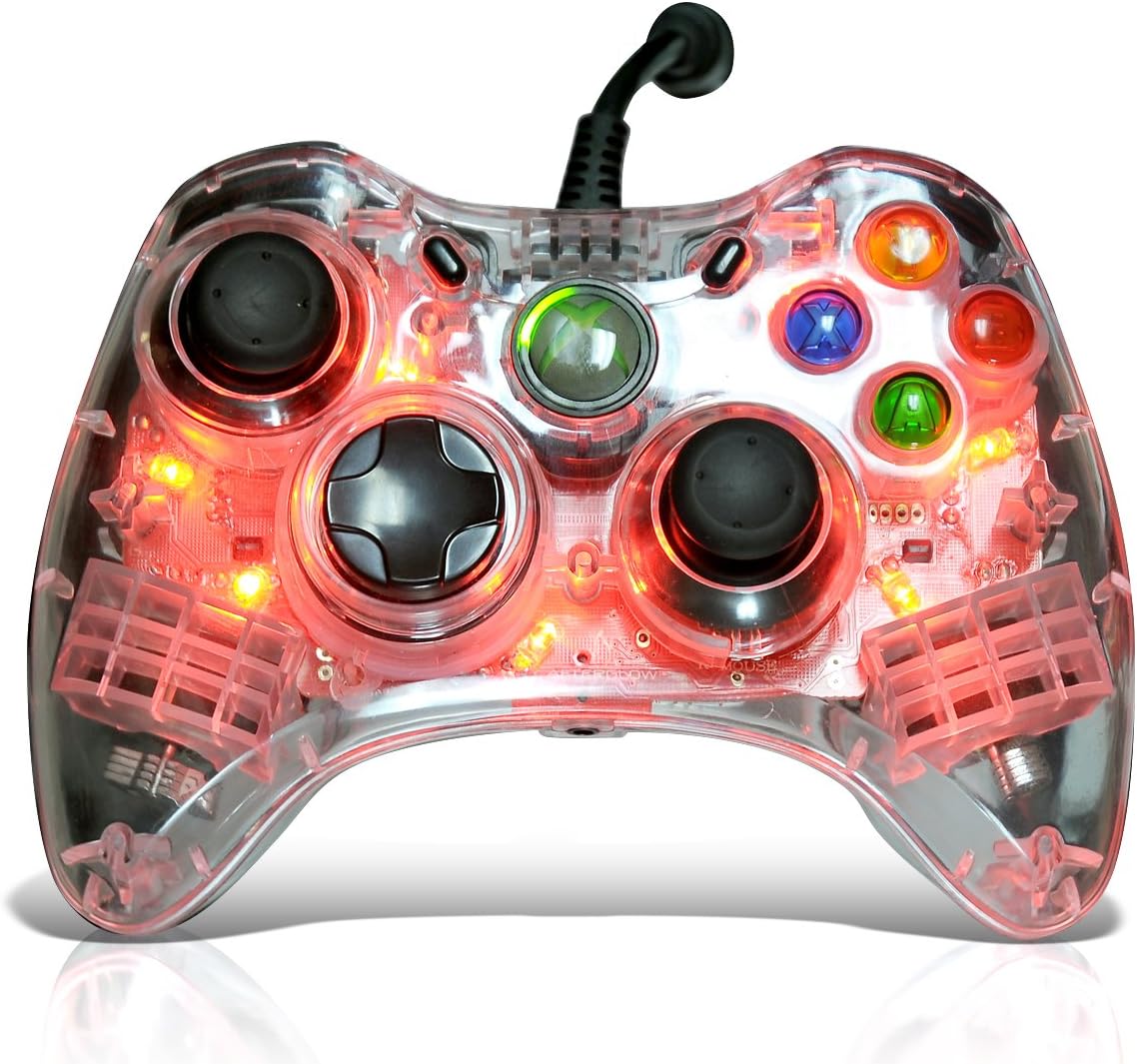 PDP Afterglow AX.1 Controller for Xbox 360 - Red