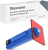 Granite, Marble & Stone Repair Kit - Fix Chips & Defects in Minutes | Restore Tiles & Countertops With Ease | For Quartz Corian Marble or Stone | Flawless Results Every Time | Repair Up to 20 Chips