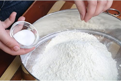 Vista 21 de Mrs. Anderson's Baking Tamiz de azúcar glaseado de harina de manivela, acero inoxidable, 3 tazas