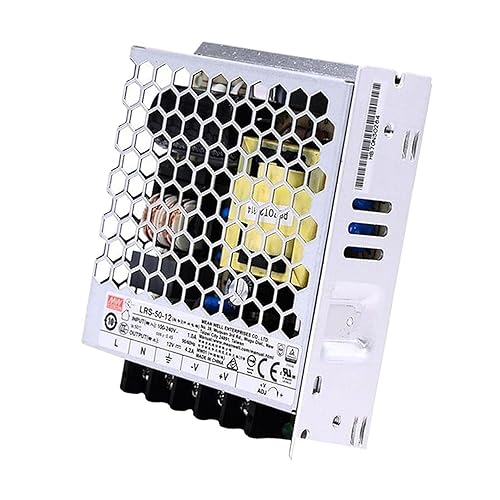 Miniatura 2 de Mean Well LRS-50-12 Fuente de alimentación conmutada, salida única, 12V, 4.2A, 50.4W, 3.9" L x 3.23" W x 1.18" H