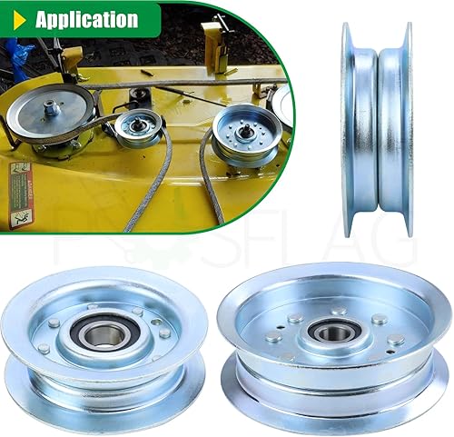 Vista 20 de La polea tensora GY22172 sustituye a la polea tensora GY20067 John Deere GY20067, John Deere GY22172 Polea de accionamiento de la cubierta de 1