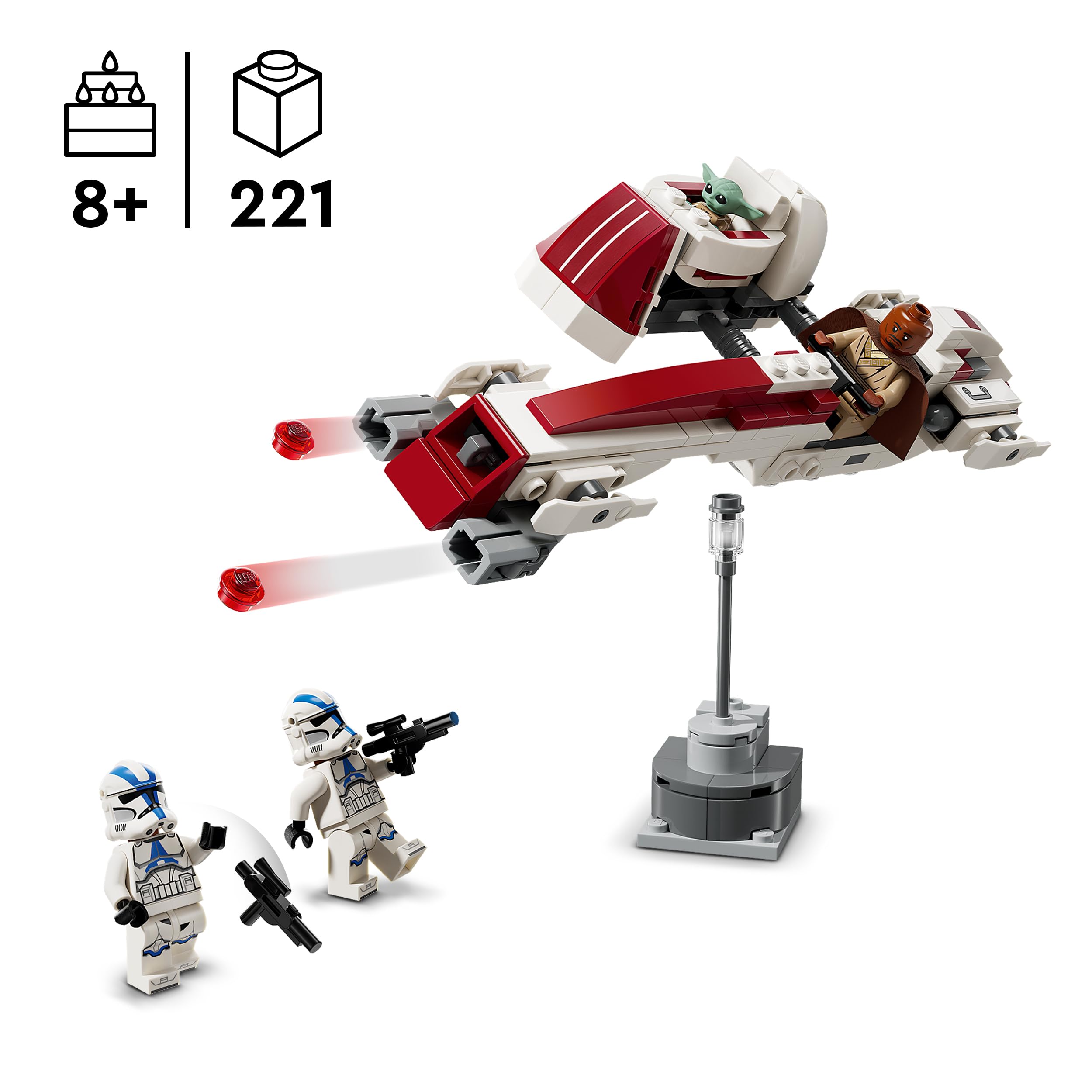Amazon.co.jp: レゴ(LEGO) スター・ウォーズ BARCスピーダー脱出劇