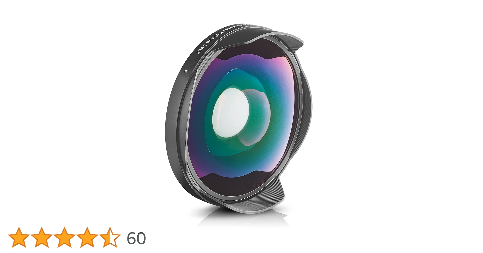 Opteka Titanium Series 58mm 0.3X HD Super Fisheye Lens for