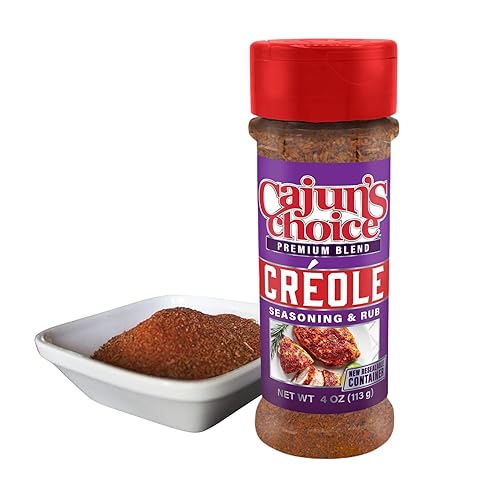Miniatura 3 de Condimento criollo 3.8 oz Cajun's Choice Louisiana Foods (paquete de 4)