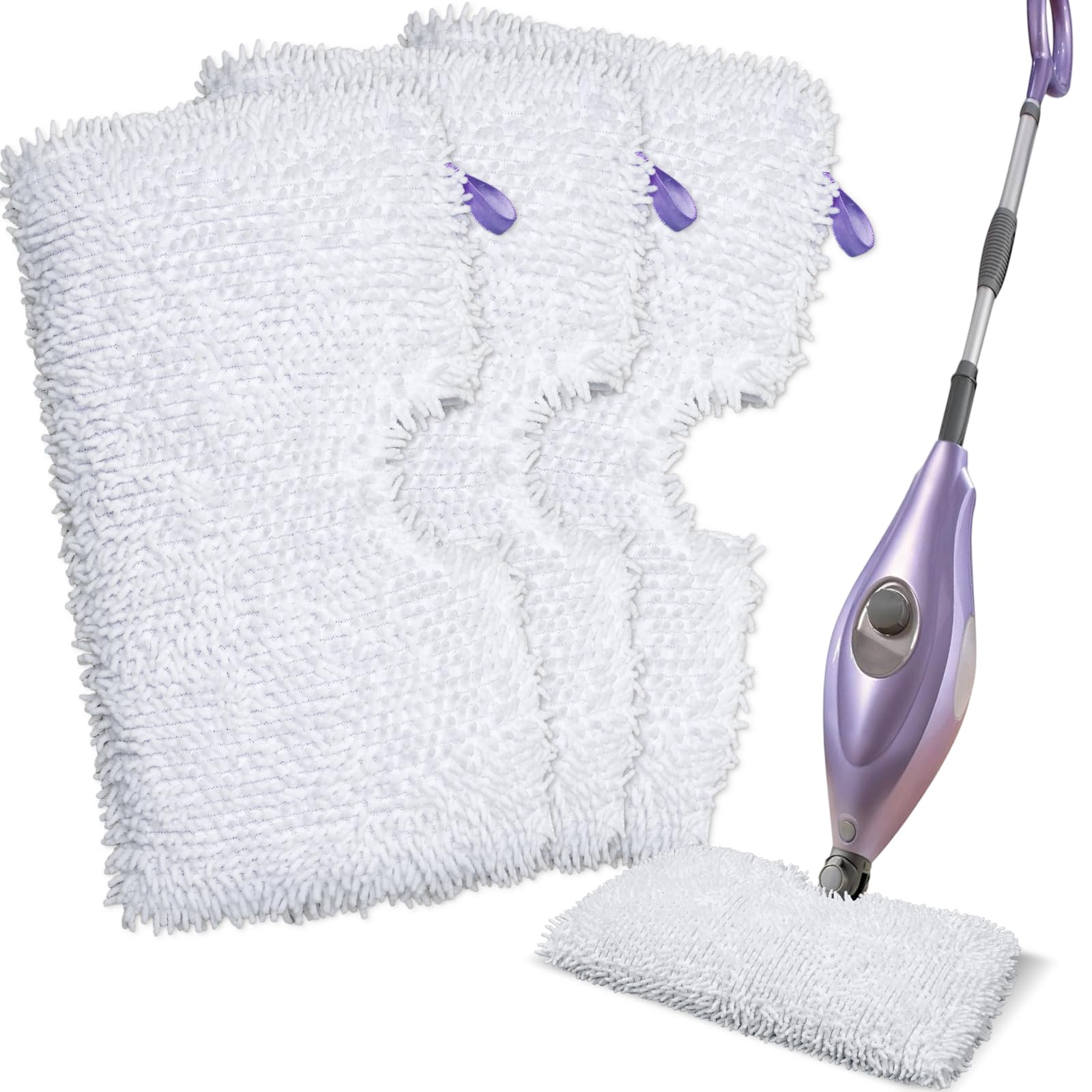 S3501 S3601 Steam Mop Replacement Pads Compatible with Shark Steam Pocket Mops S3501 S3601 S3550 S3801 S3901 S3601D