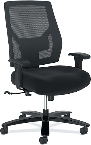 Miniatura 9 de HON Crio - Silla ergonómica de oficina, silla de escritorio con respaldo alto y brazos ajustables, soporte lumbar, giro de 360 grados, reclinación