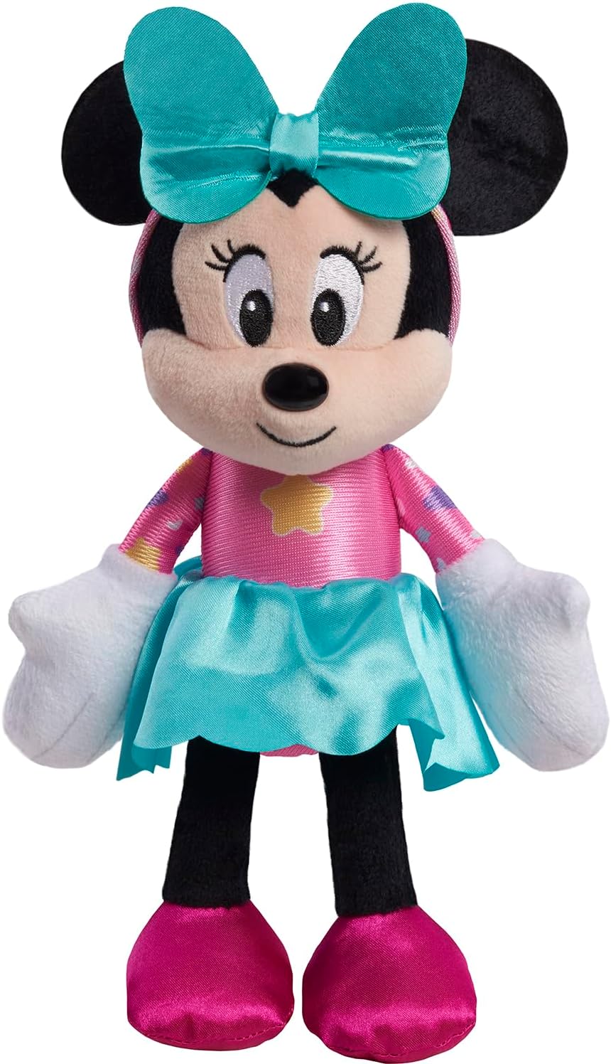 Minnie Mouse Small Plush -Hoodie, Kids Toys for Ages 2 Up