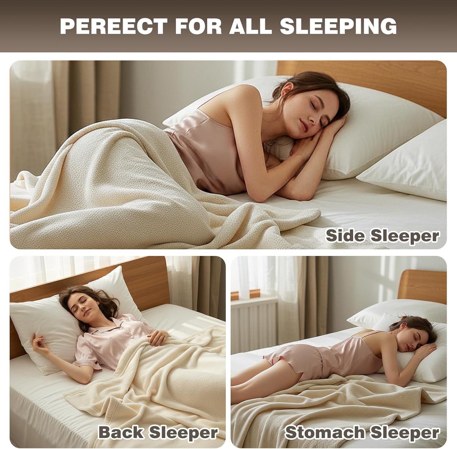 Feather Down Pillows Queen Size Set of 2 Pack, Luxury Hotel Quality Bed Pillow, Soft Medium Firm Feathers Pillow For Sleeping, Down Surrounded Gusseted Pillows for Side Back Stomach Sleepers 20x30 In