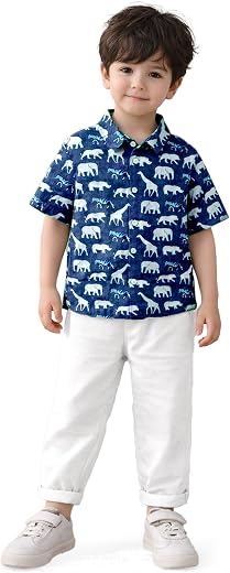 Fashion Dream Boy's Cotton Animal Printed Co Ord Set|Boys Clothing Set|Boy Clothing Set|Printed Clothing Set