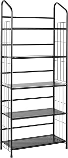 ORE International R597-5 Five Tier Metal Book Rack,Black