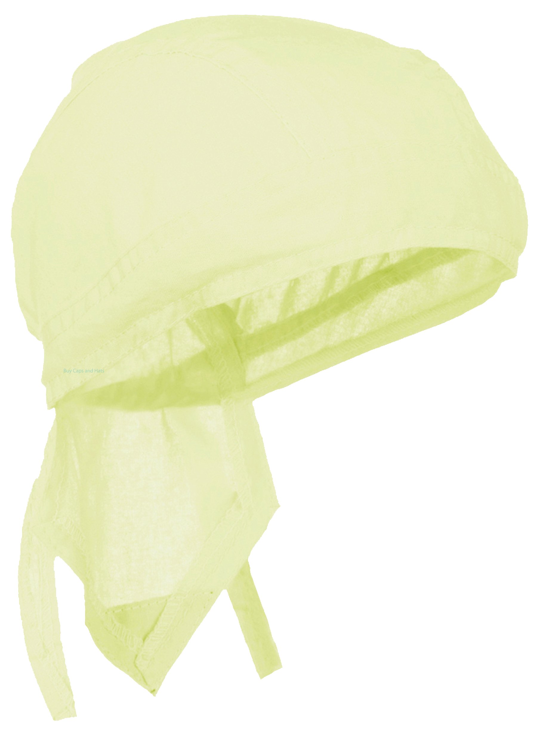 Buy Caps and Hats YELLOW Doo Rag Skull Cap Cotton Bandana Chemo Headscarf
