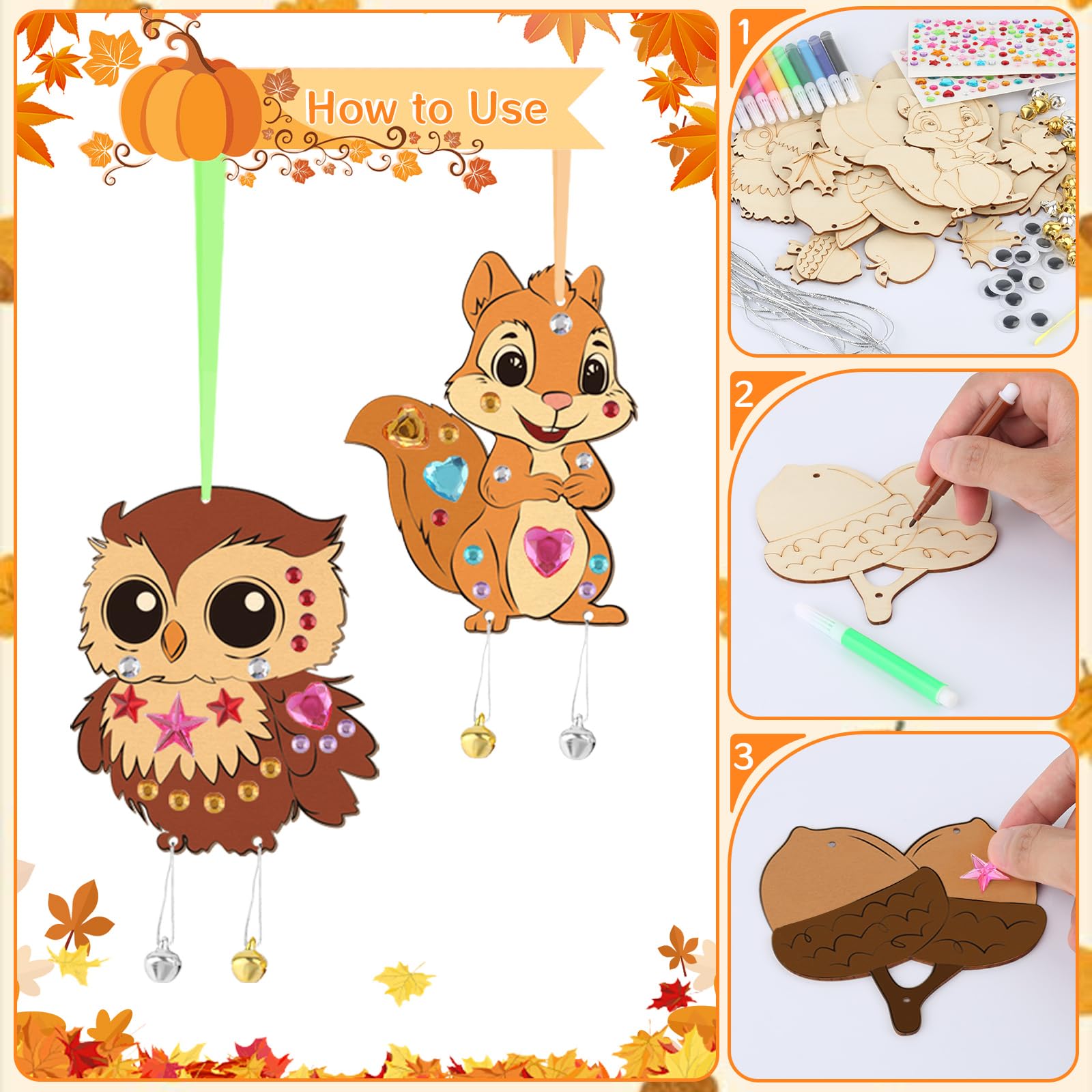 Kits de manualidades de lechuzas