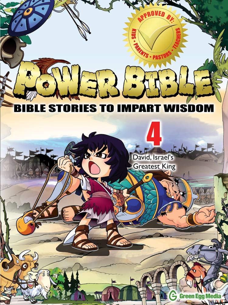 Power Bible: Bible Stories To Impart Wisdom # 4-David, Israel's Great King Paperback – September 15, 2011