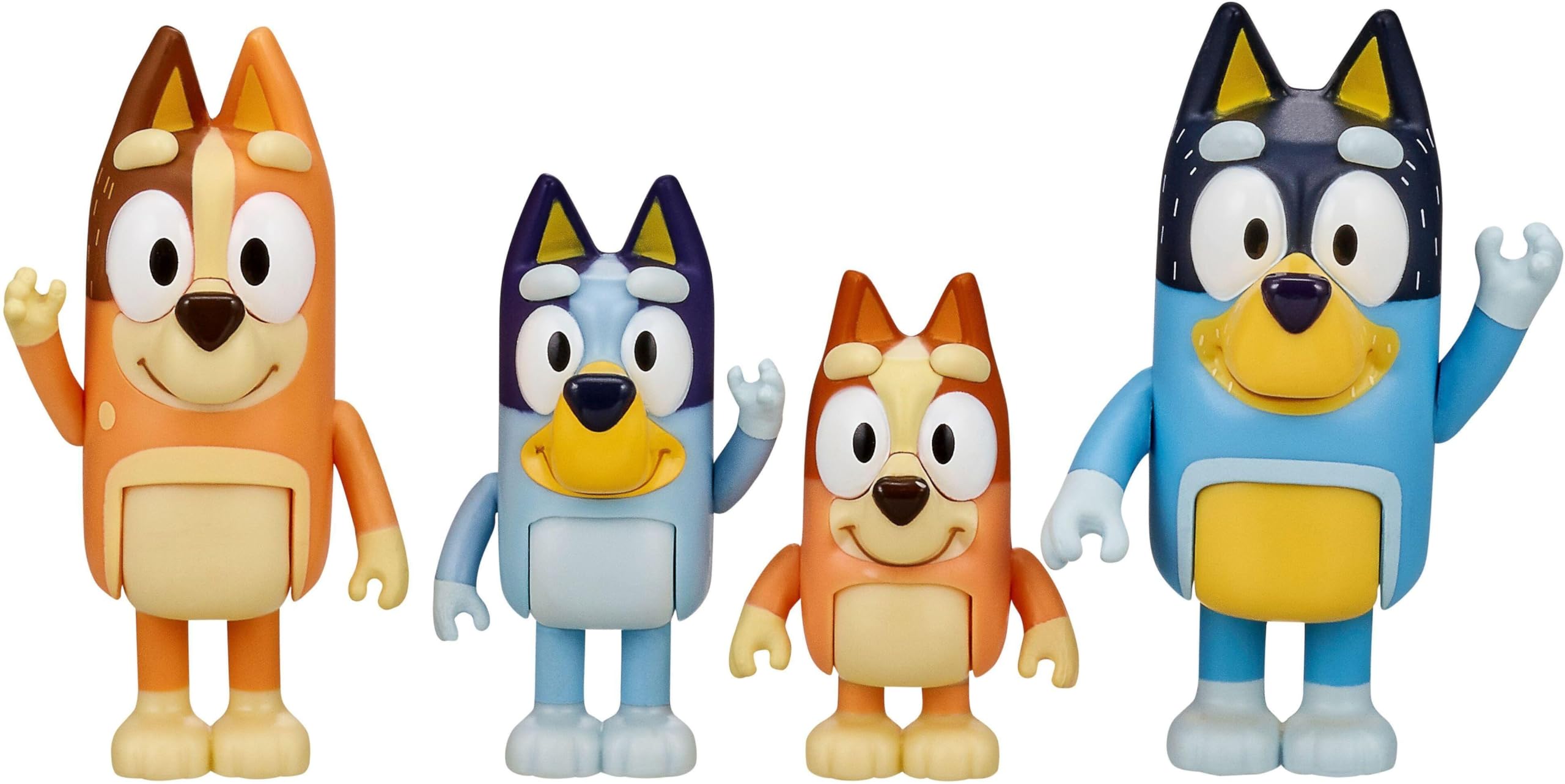 Amazon.com: Moose Bluey - Figure 4-Pack - Family Pack (90077