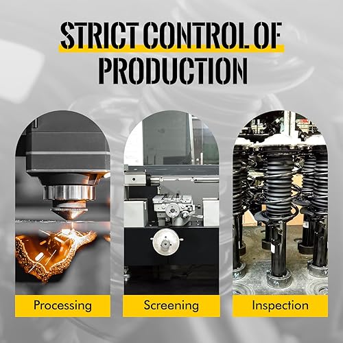 Miniatura 6 de KUSATEC Par delantero completo amortiguador para Toyota 4Runner 2003-2023FJ Cruiser 2007-2014Tacoma 2005-2015, 171371L 171371R puntales