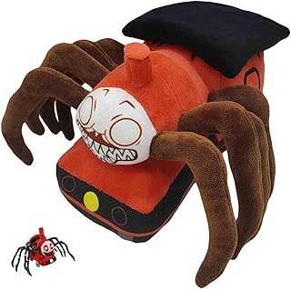 7.9 Cho Choo Charles Plush Toy - Cho Choo Charles Spider Train Doll, Horror Stuffed Animals Spider Plush, Birthday Gifts for Children and Game Fans (A)