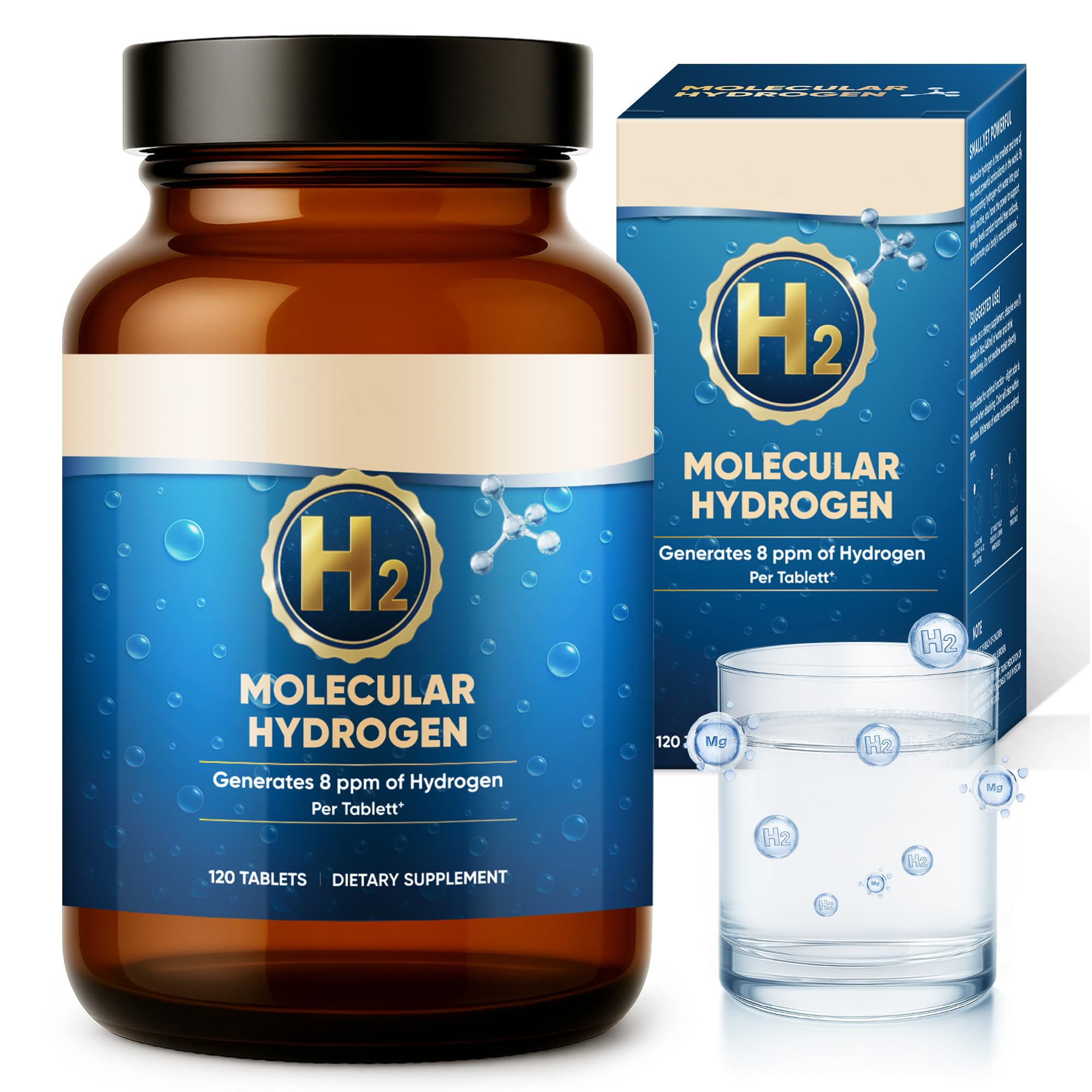 Amazon.com: PrimeCell H2 Molecular Hydrogen Tablets, 8ppm H2 Tabs