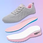 Running Shoes Women's Cushion Walking Trainers Lightweight Breathable Mesh Athletic Sneakers Ladies Sports Tennis Shoes