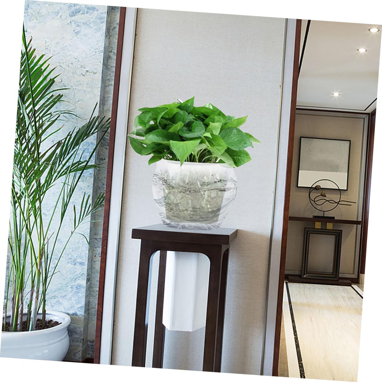 Tofficu 12pcs Root Control Flowerpots Plastic Nursery Pots for Indoor and Outdoor Succulent Planting, 18cm Diameter Round Planter with Drainage, Small Seedling Holder for Garden and Home