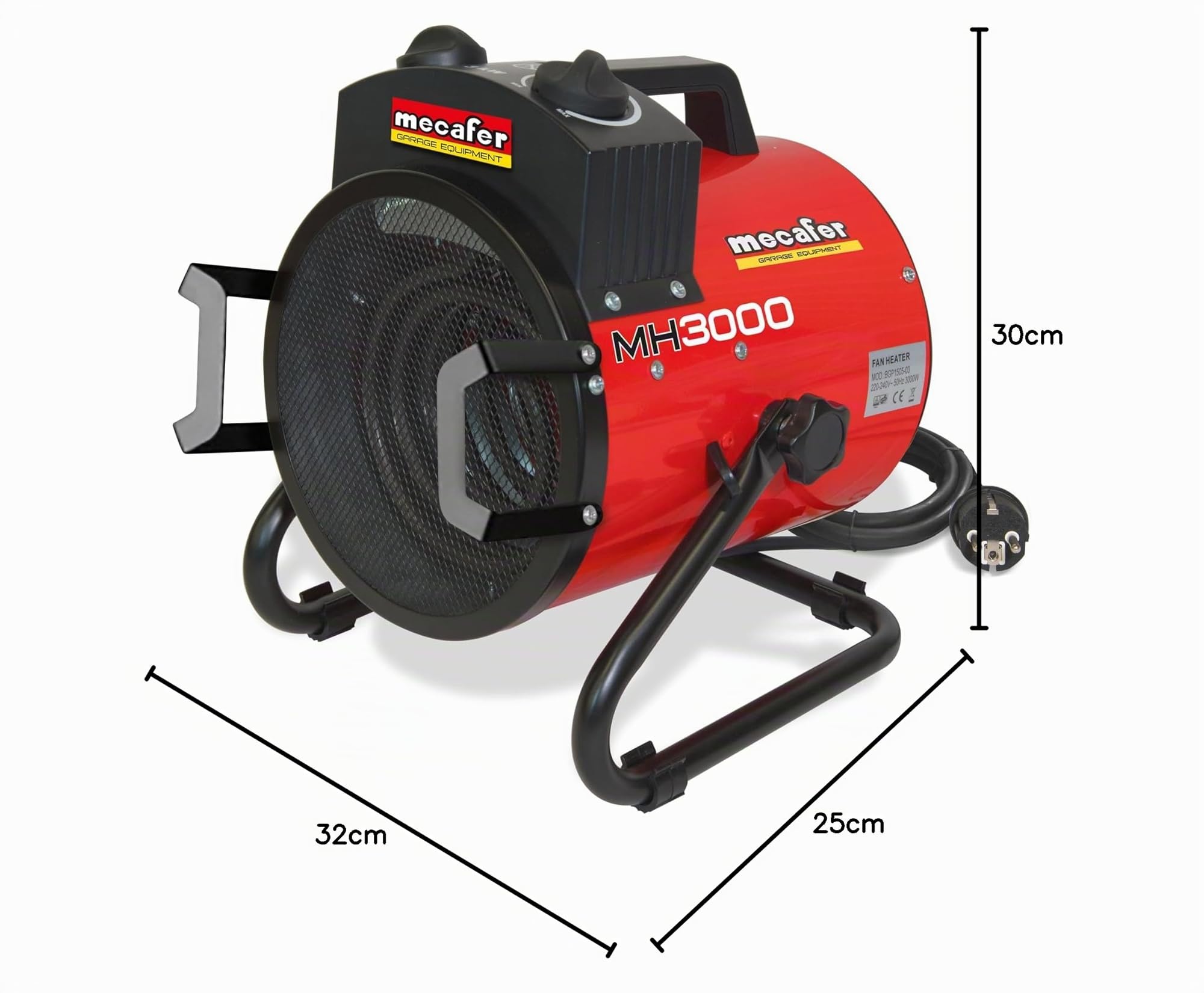 Calefactor de obra 3000W -MH3000