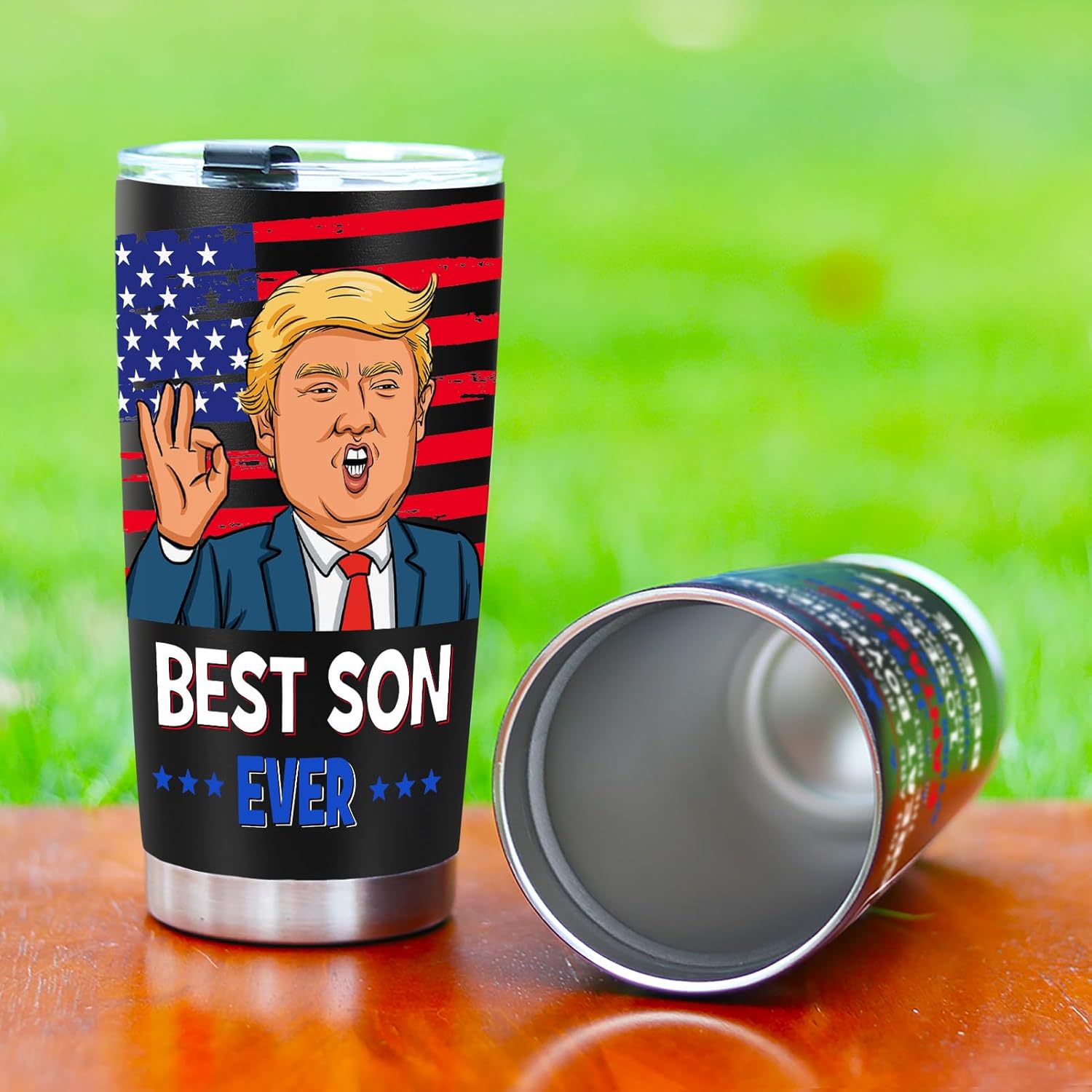 Gifts for Son from Mom Dad, Best Son Ever Gifts - Valentiens Day Birthday Gift for Sons Adult, 20 OZ Sons Stainless Steel Insulated Travel Coffee Tumbler Cup - Image 8