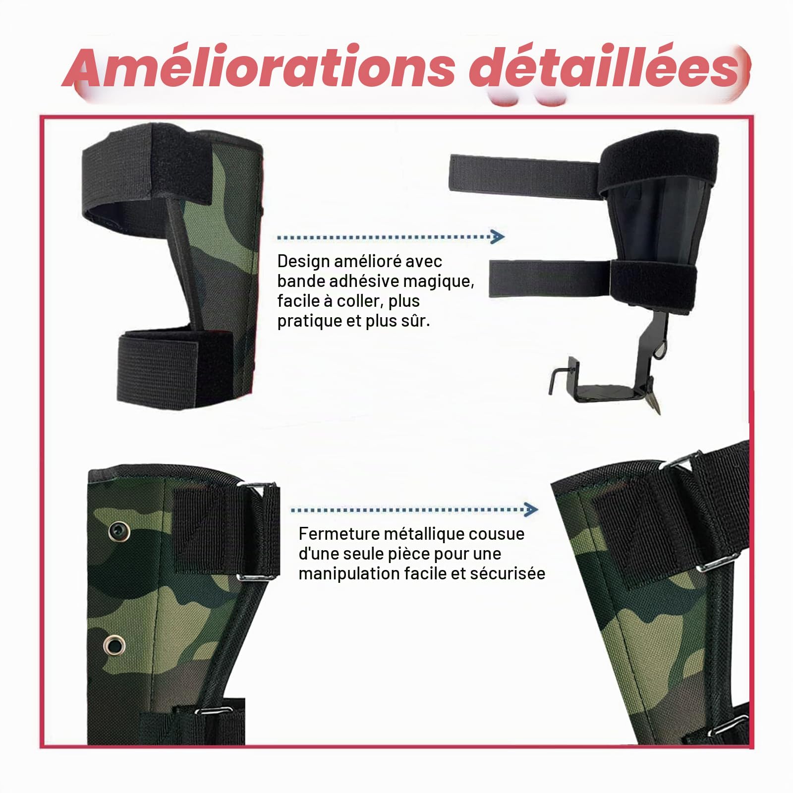 Crampons Escalade Arbre, équipement antidérapant et kit forestier pour chaussures d'escalade et camping