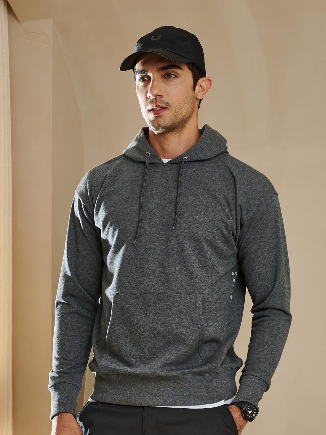 NORTHYARD Men's Cotton Hoodies Long Sleeve Sweatshirt Casual Drawstring Pullover Hoodie With Pocket - Image 3