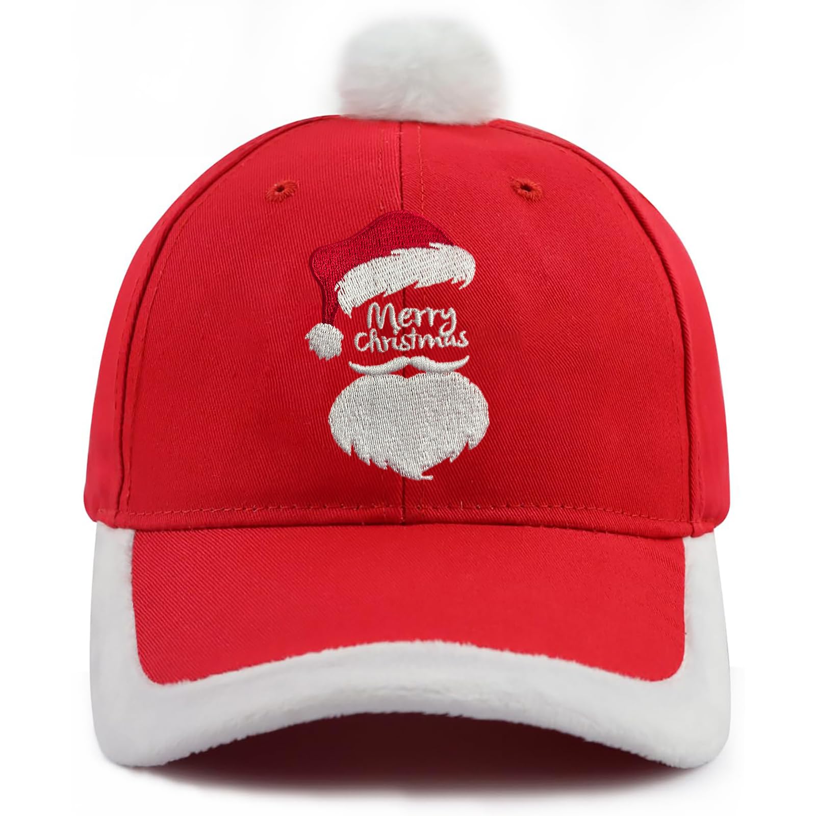 Gaakvrr Christmas Baseball Hat Snapback Hats for Men Women Fashion Embroidered Dad Baseball Caps