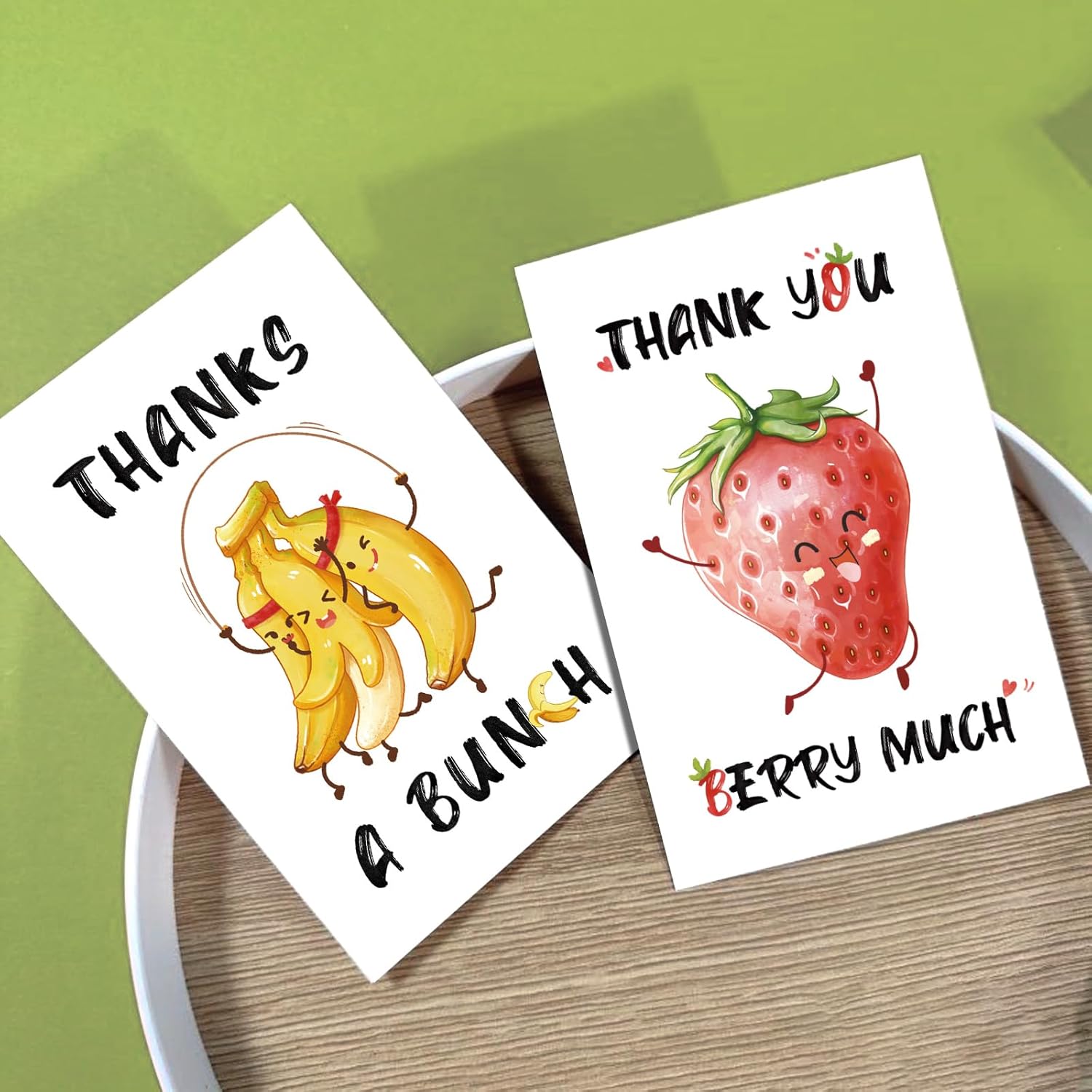 48 Funny Pun Thank You Cards with Envelopes And Stickers, Bulk Boxed Set Thank You Cards, 4 x 6 in,Thank You Note Cards for Wedding, Bridal & Baby Shower, Business, Graduation - Image 8