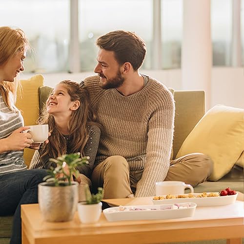 Miniatura 10 de Paquete de 3 platos de aceituna, bandeja de cerámica versátil para aperitivos, bandeja de aperitivos en forma de arco largo, utensilios de