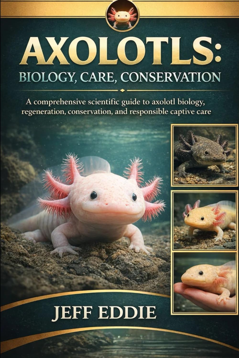 AXOLOTLS: BIOLOGY, CARE, CONSERVATION: A comprehensive scientific guide to axolotl biology, regeneration, conservation, and responsible captive care