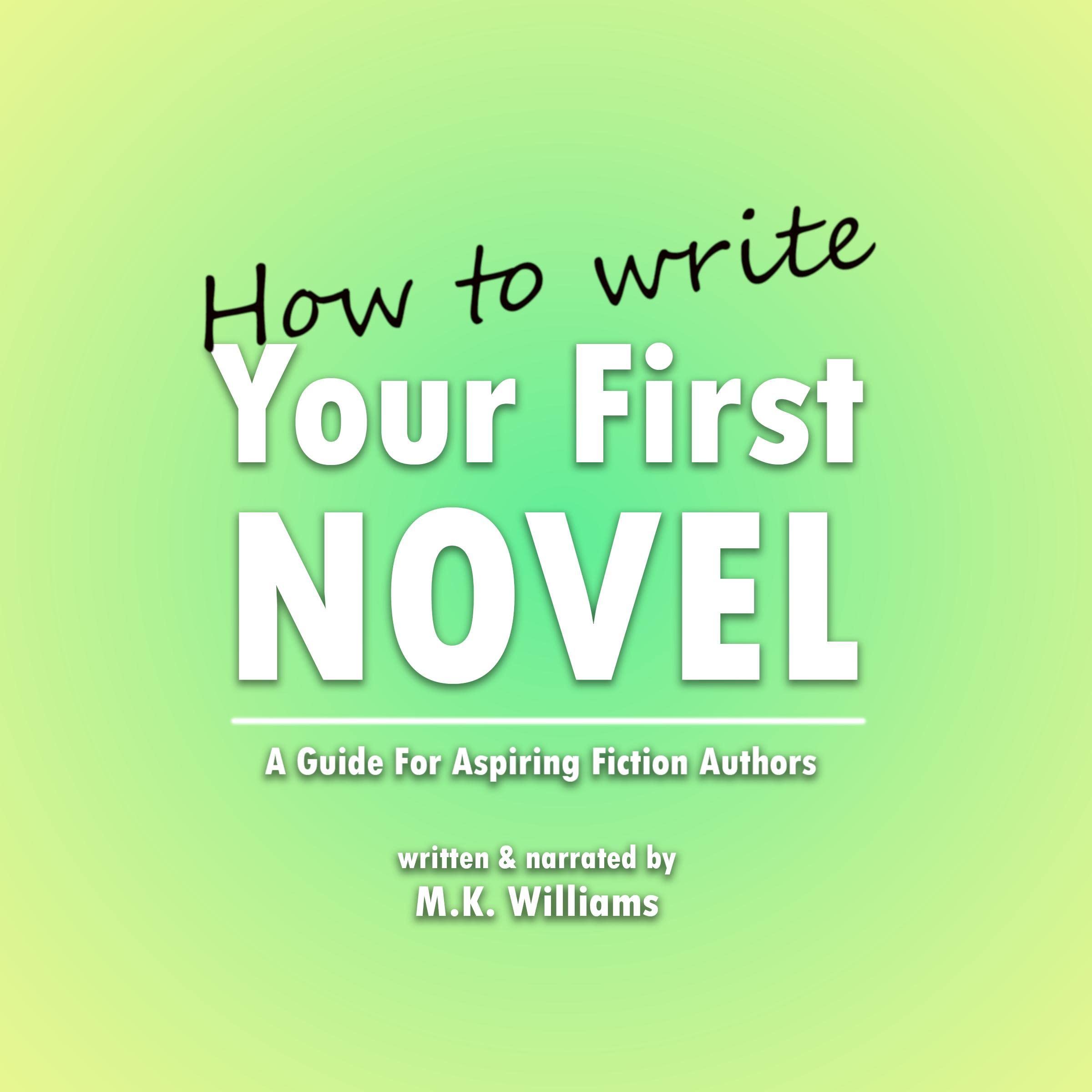 How to Write Your First Novel