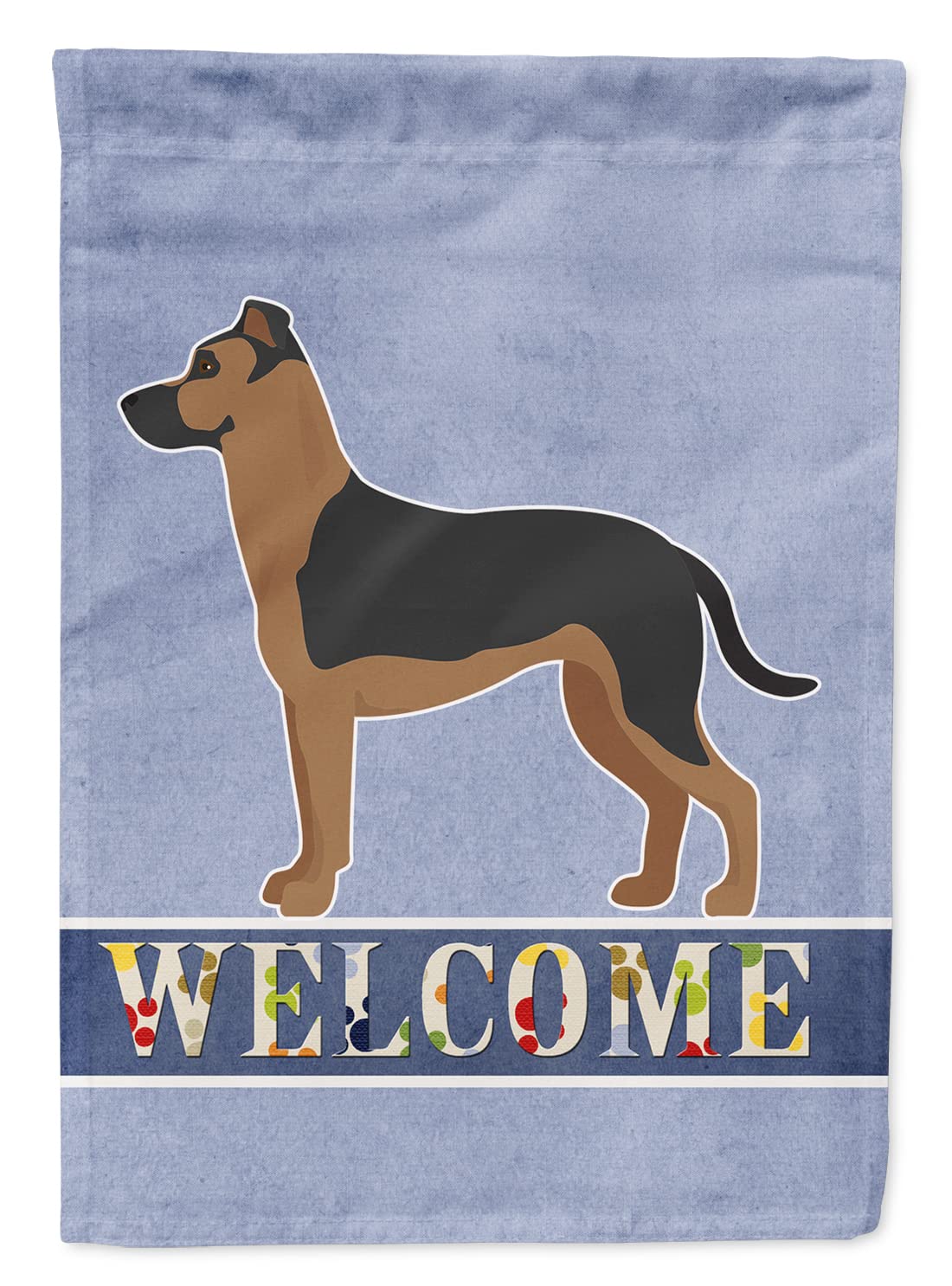 Drapeau Welcome de maison grand format en toile résistant aux intempéries