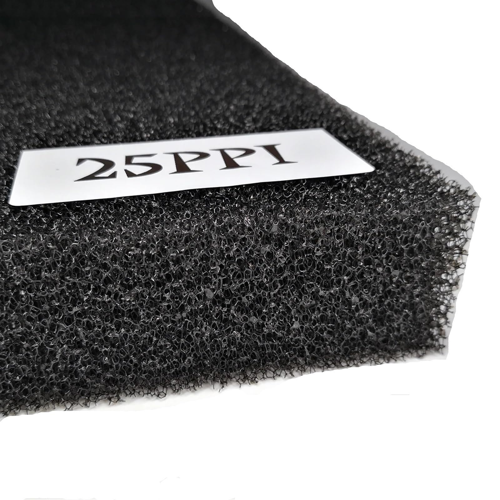 Wkład filtracyjny do akwarium, Włóknina filtracyjna do akwarium Praktyczna gąbka bawełniana Filtr(25ppi,50cmx50cmx5cm)