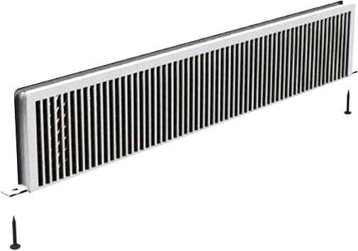 Tamarack Air Transfer Grill, Off-White, 27 1/4in.W x 4 3/4in.H x 1 5/8in. Thick, Model# TTI-RAP-DI