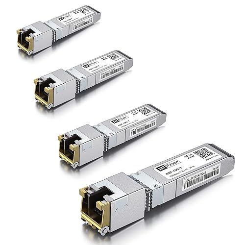 Miniatura 25 de H!Fiber.com Transceptor SFP+ de fibra 10GBase-LR, módulo SFP+ LC de modo único de 10Gb, para Cisco SFP-10G-LR, Ubiquiti UF-SM-10G, UniFi, Mikrotik