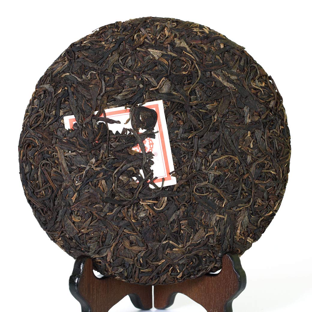 Puerh Tea - Raw Pu erh Tee Cake - 357g 12.59oz 2012 Year CNNP COFCO Zhong Cha No.1 - Chinese Yunnan Zhongcha Puer Pu'er Tea Pu-erh Tee