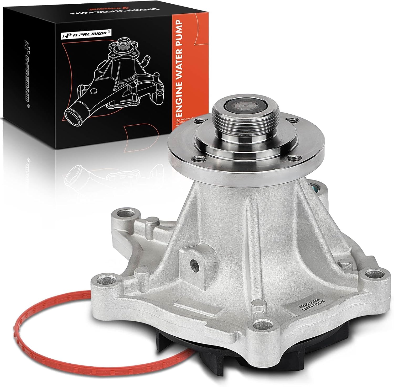 A-Premium Engine Water Pump with Gasket Compatible with Ford F-250 Super Duty 2008-2010, F-350 Super Duty 2008-2010, V8 6.4L
