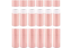12 Pack 30ml Empty Cardboard Lip Balm Tubes