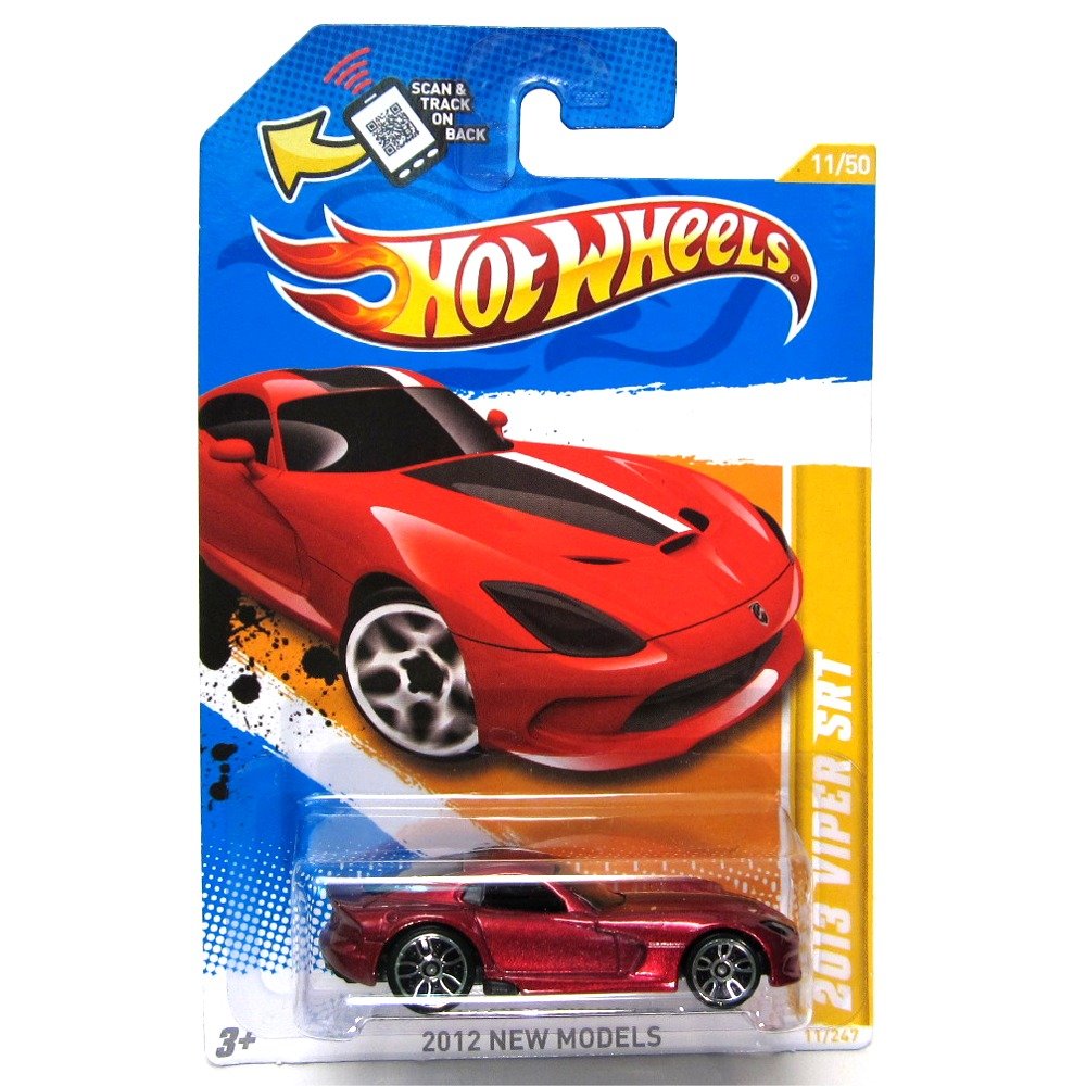 2013 VIPER SRT Hot Wheels 2012 New Models Series 1:64 Scale
