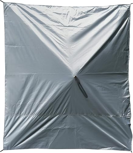 Miniatura 2 de Mcombo Paneles de viento de carpa portátil emergentes, P1024 (gris, 5 paneles (6 pies 7 pulgadas x 6 pies 7 pulgadas)