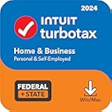 [OLD VERSION] TurboTax Home & Business 2024 Tax Software, Federal & State Tax Return [PC/MAC Download]
