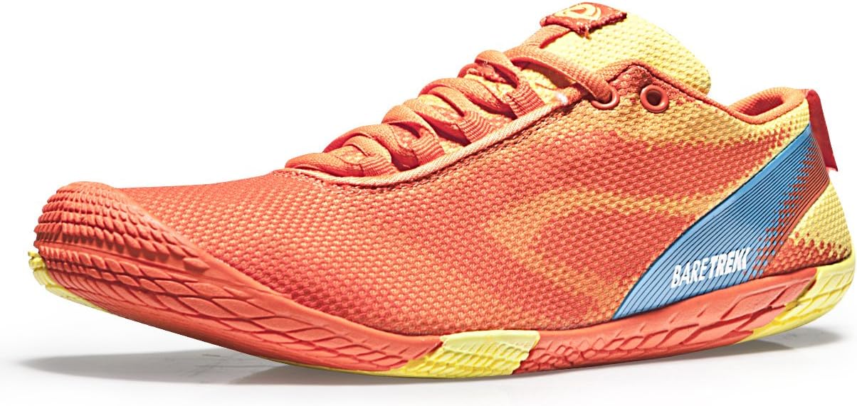 TSLA Men's Trail Running Shoes, Lightweight Zero Drop Barefoot, Non-Slip Outdoor Minimalist Shoes