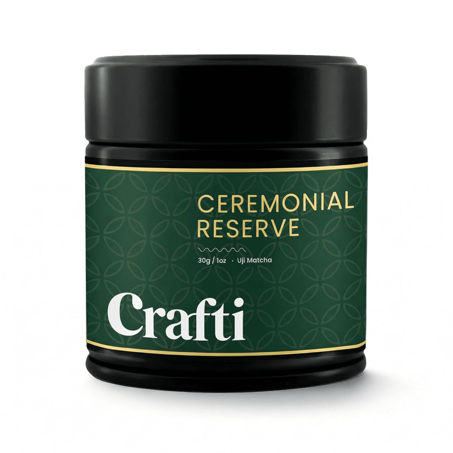 Crafti Ceremonial Grade Matcha Tea Powder (30g, Ceremonial Reserve)