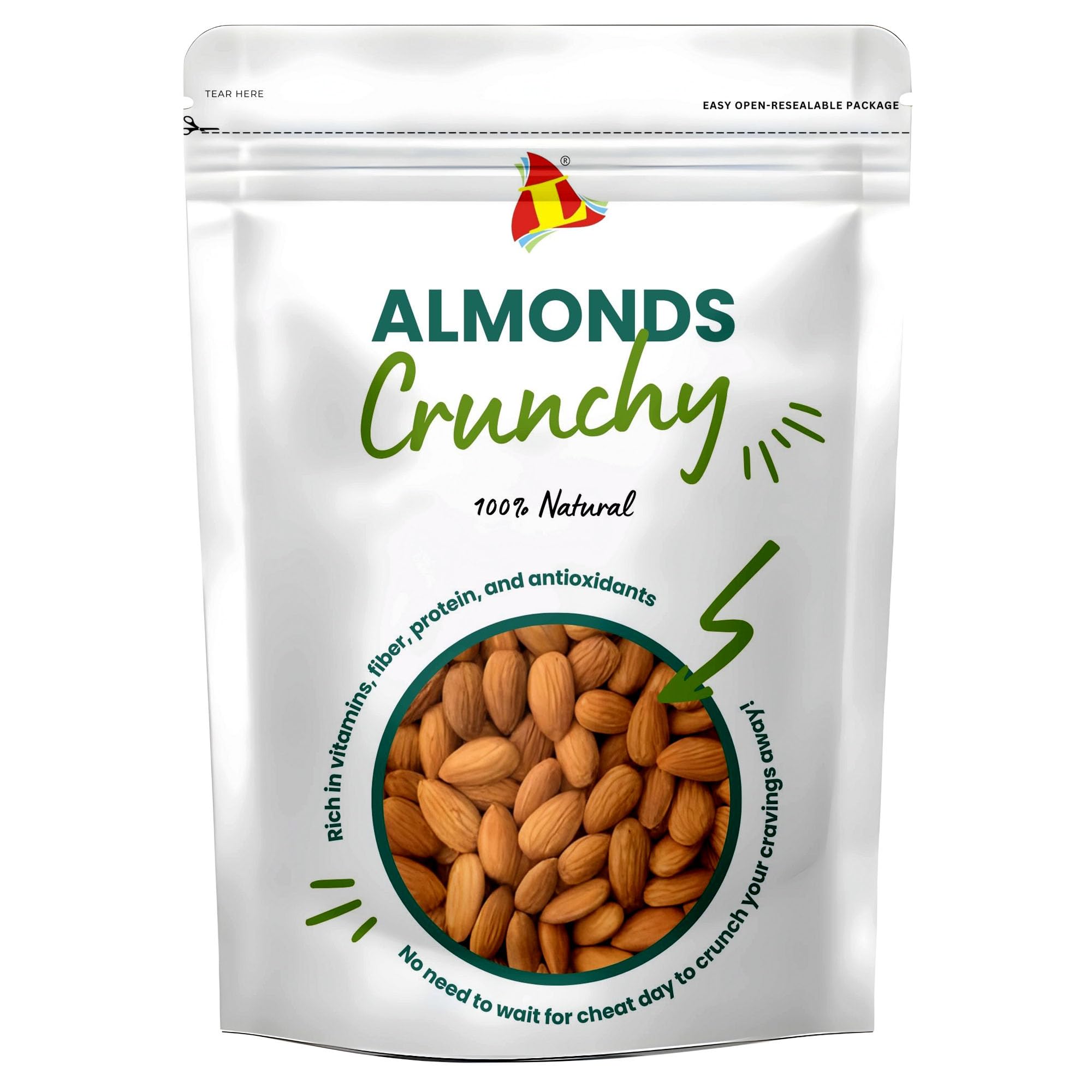 Leeve Dry Fruits Fresh Almonds | Almond | Badam 800 Gm Pack | California Almond | Dry Nut | Dry fruit almond | Patham | Giri (B06Y4VW238) Amazon Price History, Amazon Price Tracker