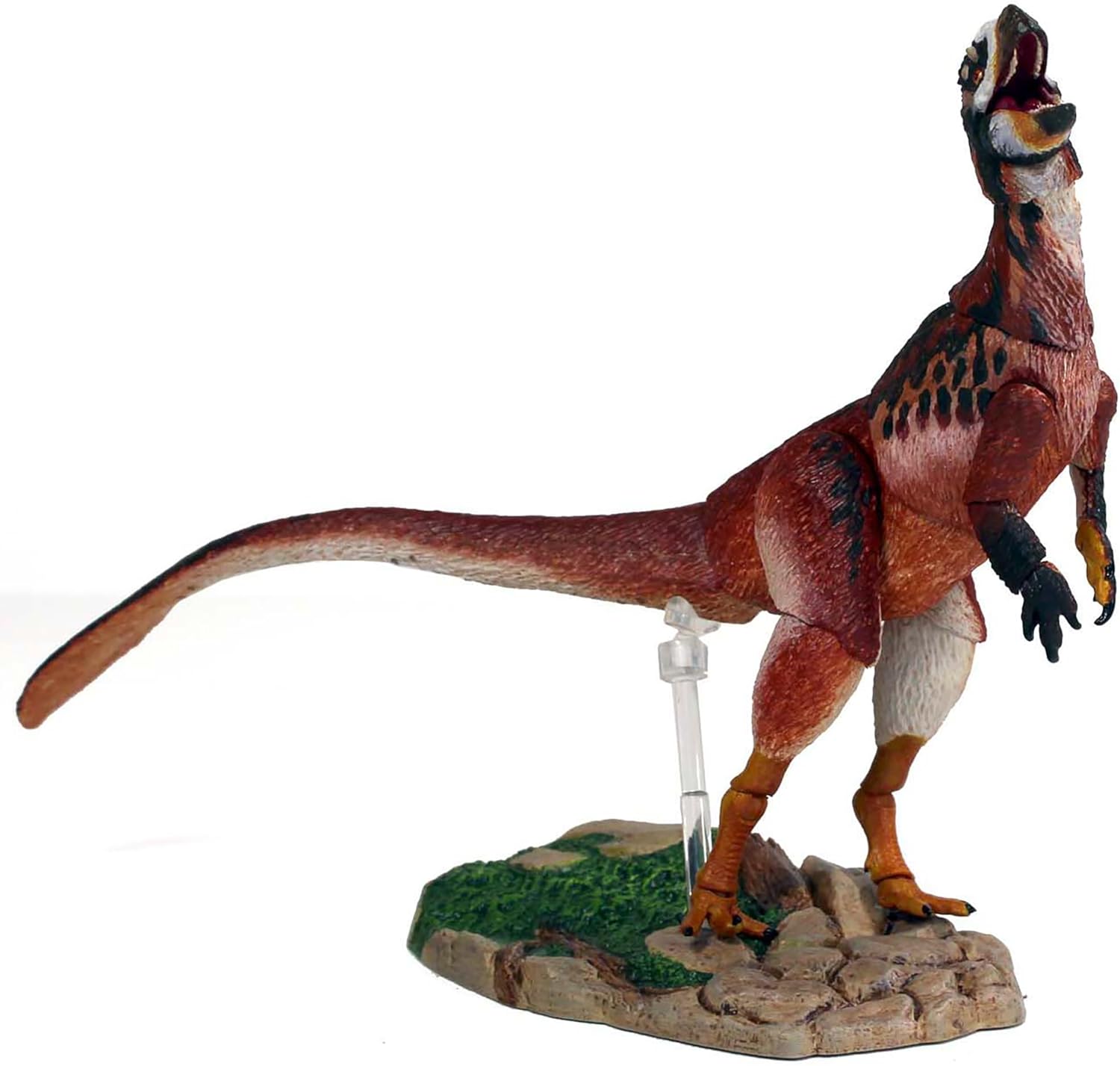 Beasts of The Mesozoic: Eotyrannus Lengi - 1/18th Scale Dinosaur Action Figure - 8" Articulated Collectible, Posing Rod & Display Base, Tyrannosaurus