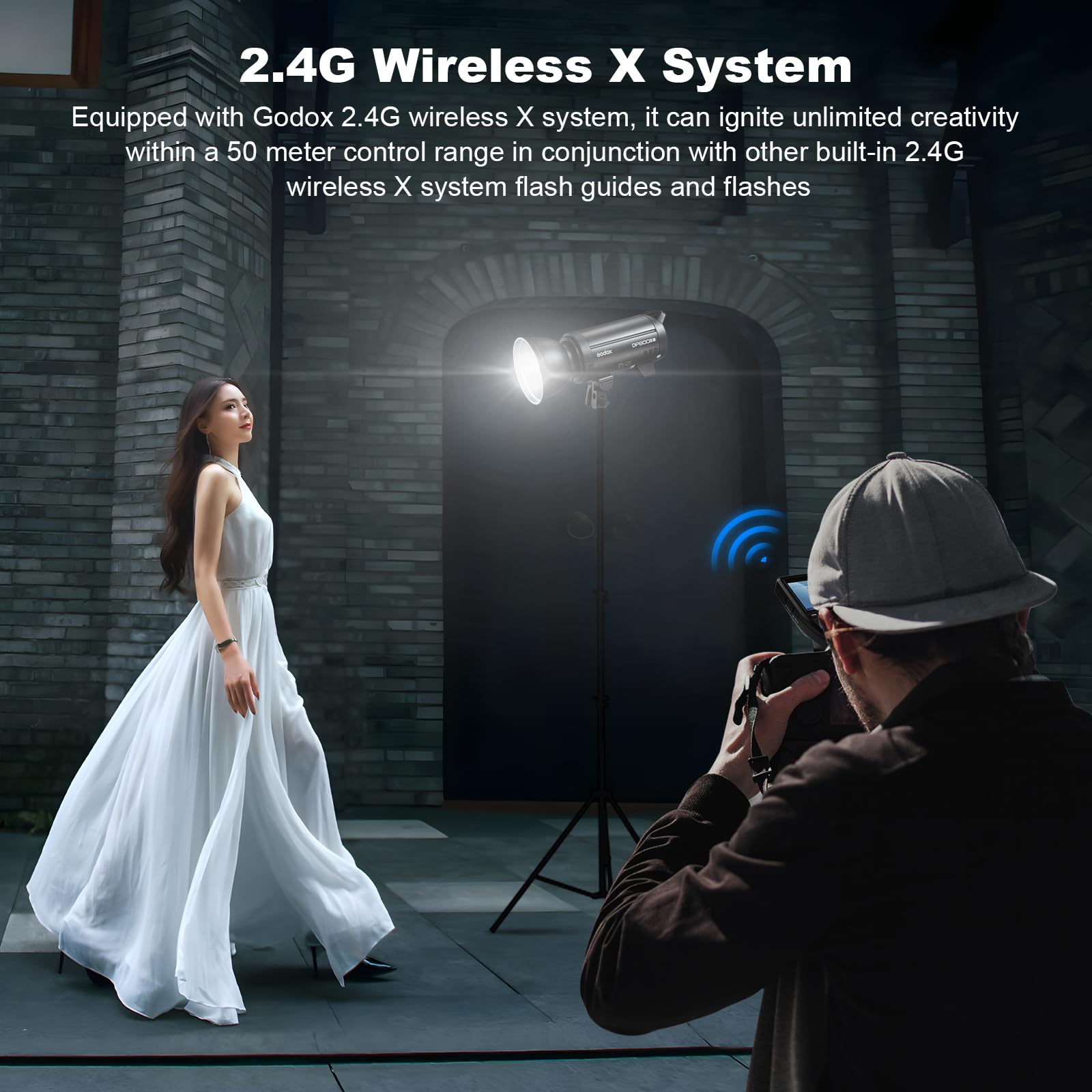Amazon.com : Godox DP800III-V Upgraded Studio Flash Light 800Ws 