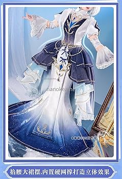 Amazon.co.jp: 原神 フリーナ コスプレ衣装 風(ウィッグ 靴